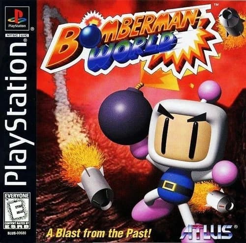 Bomberman World PS1 Great Condition Fast Shipping