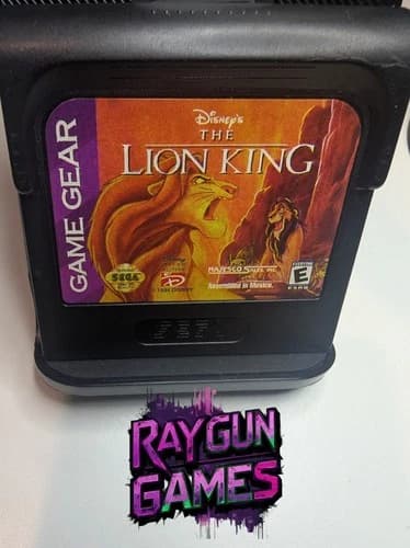 Disney's The Lion King - Sega Game Gear, Authentic OEM Cartridge, 1 Day Shipping