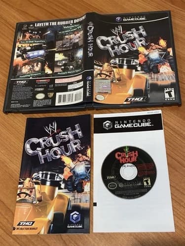 WWE W Crush Hour (Nintendo GameCube, 2003)