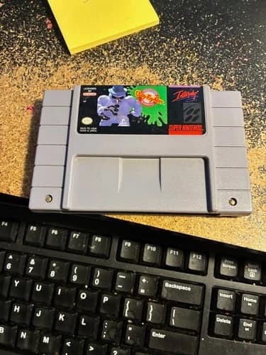 CLAYFIGHTER CLAY FIGHTER TOURNAMENT EDITION SNES TESTED AND WORKS