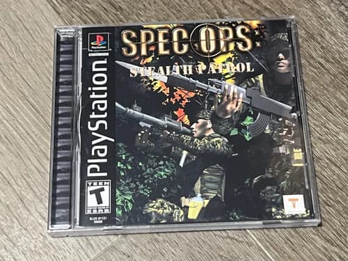 Spec Ops Stealth Patrol Playstation 1 PS1 Complete CIB Authentic