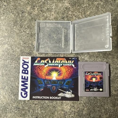 Cosmo Tank Nintendo Gameboy Video Game 1990