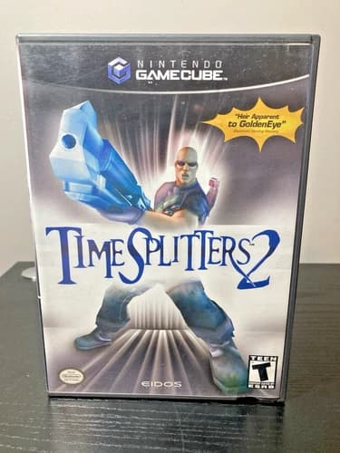 Time Splitters 2 Nintendo GameCube 2002 Authentic Tested & Working
