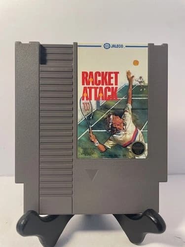 Racket Attack (Nintendo NES) Authentic Cleaned Tested Working