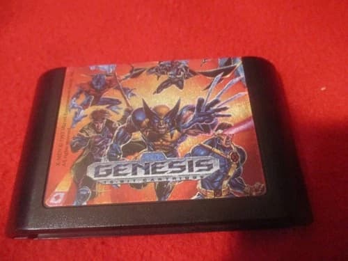 X-Men Sega Genesis Video Game Cartridge Works
