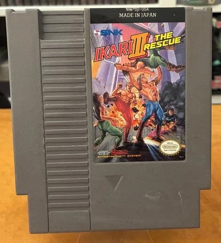 Ikari Warriors III 3 The Rescue (NES Nintendo)