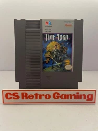 Time Lord (Nintendo NES) Authentic Cleaned Tested Working