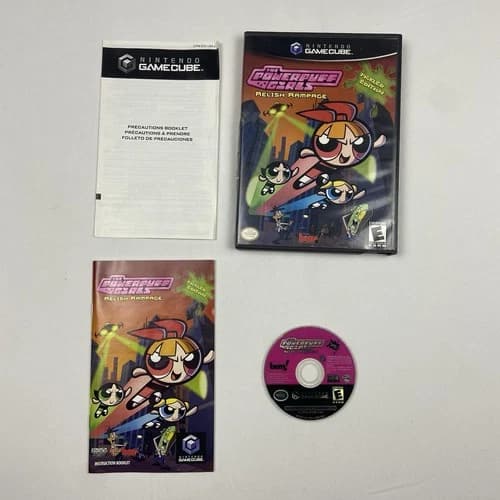 Powerpuff Girls Relish Rampage -- Pickled Edition (Nintendo GameCube, 2003) CIB