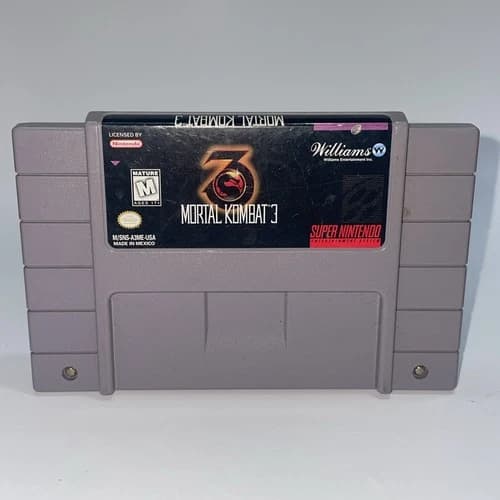 Mortal Kombat 3 (Super Nintendo Entertainment System, 1995) Tested