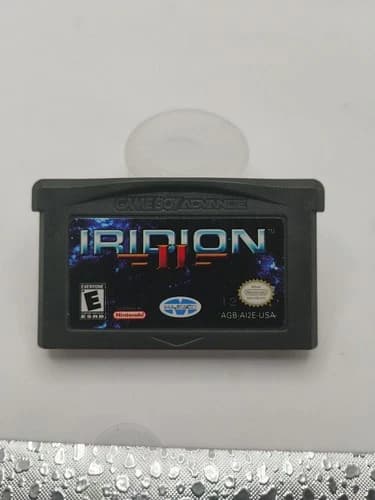 Iridion II (Nintendo Game Boy Advance, 2003) Authentic Tested Fast Shipping 🔥🔥