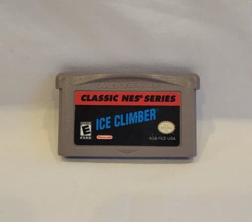 Ice Climber Classic NES Series Nintendo Game Boy Advance Authentic Tested Loose