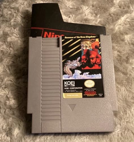 Excellent preowned Condition Nintendo NES Romance of the Three Kingdoms