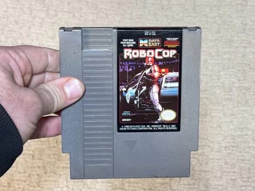 RoboCop - Nintendo NES Game Cartridge - Authentic - Tested