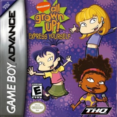 All Grown Up Express Yourself - Game Boy Advance Gba