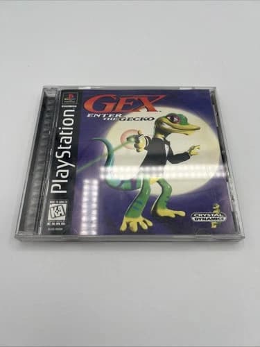 Gex: Enter the Gecko (Sony PlayStation 1, 1998) CIB Complete Reg PS1