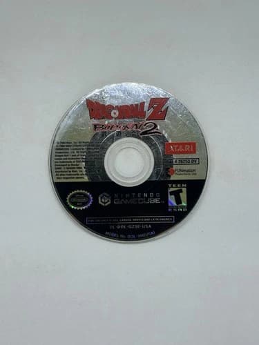 Dragon Ball Z: Budokai 2 (Nintendo GameCube, 2004) Disc Only Tested Working