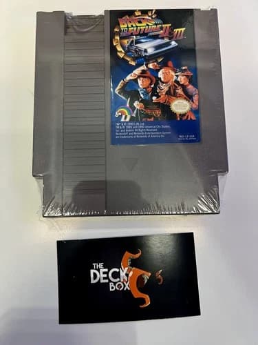 Game Only Back to the Future II and III NES
