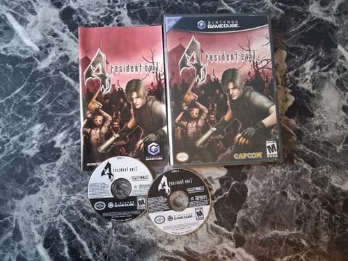 Resident Evil 4 GameCube Complete CIB Great Condition