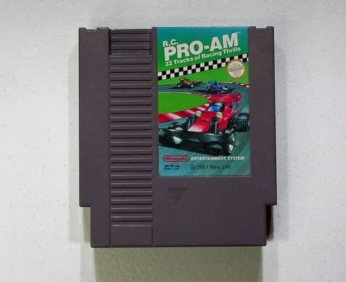 R.C. Pro-Am Nintendo NES Video Game 32 Tracks Racing Classic
