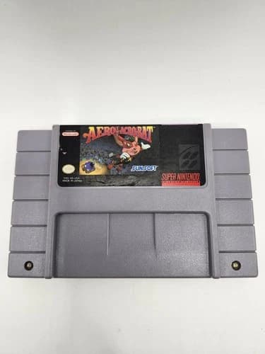 Aero the Acro-Bat (Super Nintendo Entertainment System SNES, 1993) Tested Mint R
