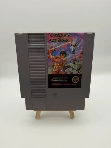 Nintendo NES Wizards & Warriors Tested & Working Authentic Cartridge Only 1987