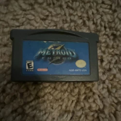 Nintendo Metroid Fusion Game Boy Advance 2002 Cartridge Metroid Series
