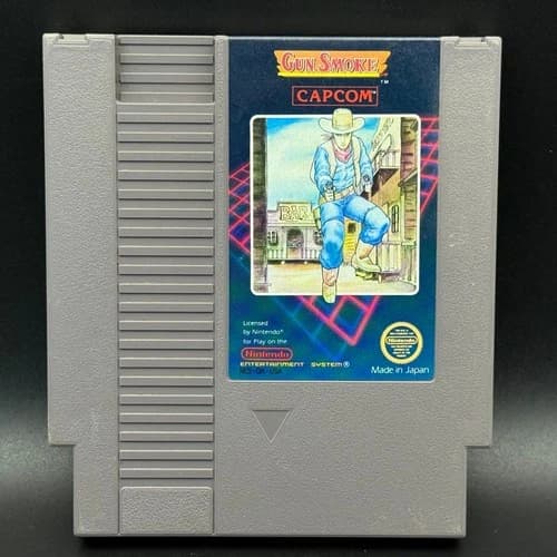 Gun Smoke (Nintendo NES) Authentic Cartridge - Cleaned & Tested