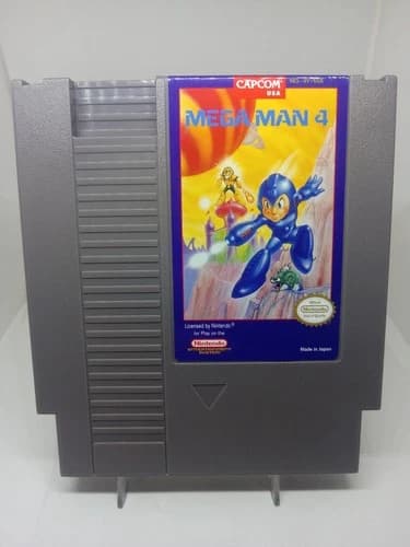 Mega Man 4 (Nintendo NES) Reconditioned! Authentic!