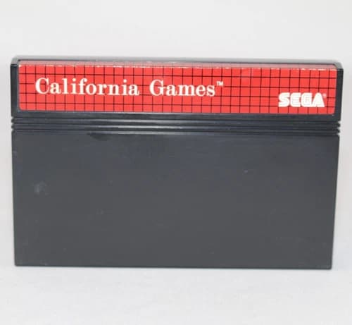 California Games Sega Master System Authentic! Great Condition! Tested! NICE!