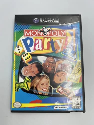 Monopoly Party (Nintendo GameCube, 2002) CIB Complete