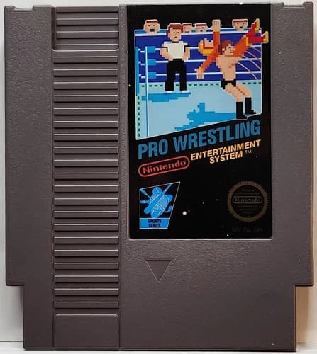 PRO WRESTLING (Nintendo Entertainment System, 1986) NES Tested Tracked Shipping