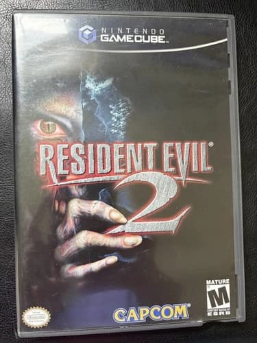 CIB Resident Evil 2 Nintendo GameCube CLEAN DISCS AND CASE