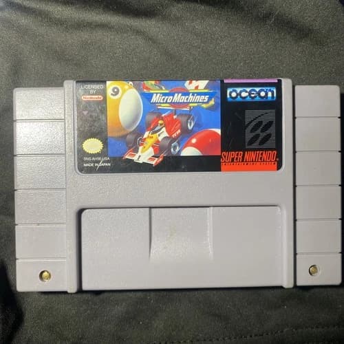 Micro Machines 1991 SNES