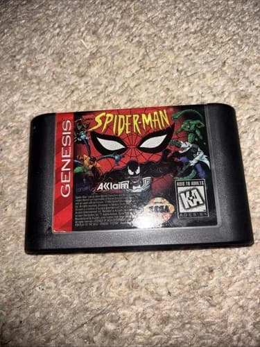 Spider-Man the Animated Series (Sega Genesis, 1994) Game Only