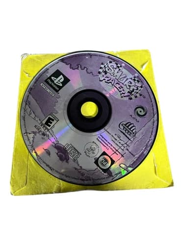 Sony PlayStation 1 PS1 Disc Only Tested Smurf Racer