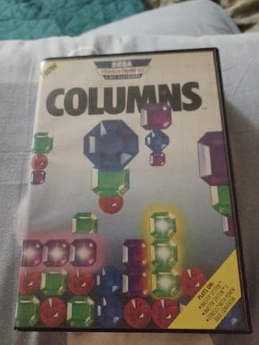 Columns (Sega Master System, 1990) Cib Complete - Tested
