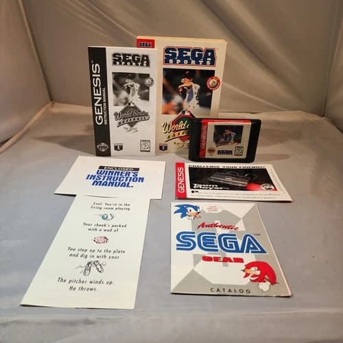 SEGA Genesis SEGA Sports World Series Baseball '95