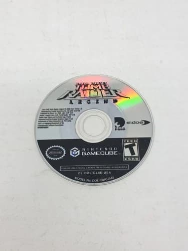 Tomb Raider Legend Nintendo GameCube Disc Only Loose Disc Tested Lara Croft