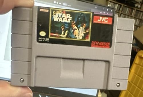 Super Star Wars Super Nintendo SNES Cartridge Only Original Authentic TESTED