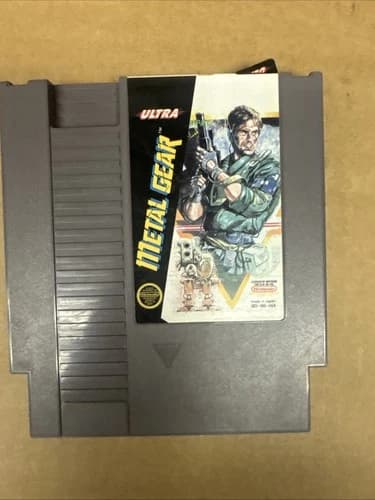 METAL GEAR NES GAME SPEC OPS ACTION-ADVENTURE FIGHTER COMBAT SHOOTER