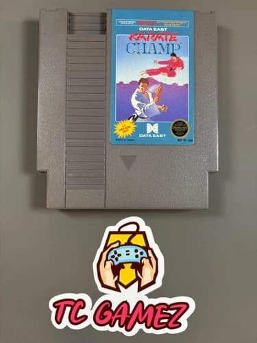 Karate Champ Nintendo NES Authentic Original Works