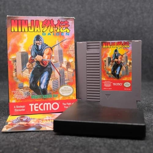 Ninja Gaiden (NES) CIB - Authentic Great Condition