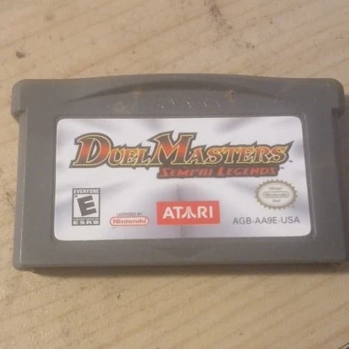 Duel Masters: Sempai Legends - Nintendo Game Boy Advance Atari Cartridge