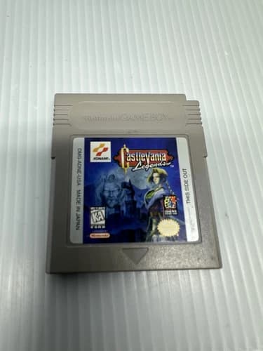 Castlevania Legends Nintendo Game Boy 1998 Authentic Tested Working