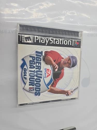 Tiger Woods PGA Tour 2001 (Sony PlayStation 1, 2000) Complete and Tested