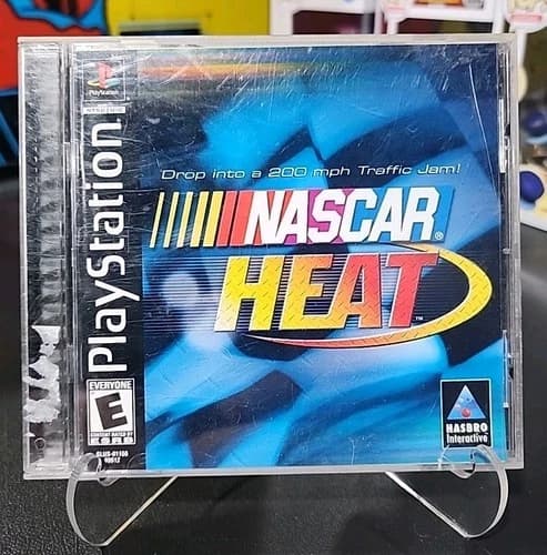 Nascar Heat Sony PlayStation 1 PS1 ~ Complete! ~ Works Great! ~ Fast Shipping!