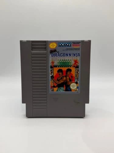 Bad Dudes vs Dragon Ninja NES Nintendo NES Game Working Cartridge ITA Used