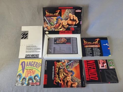 Breath of Fire, SNES, Complete, Authentic!