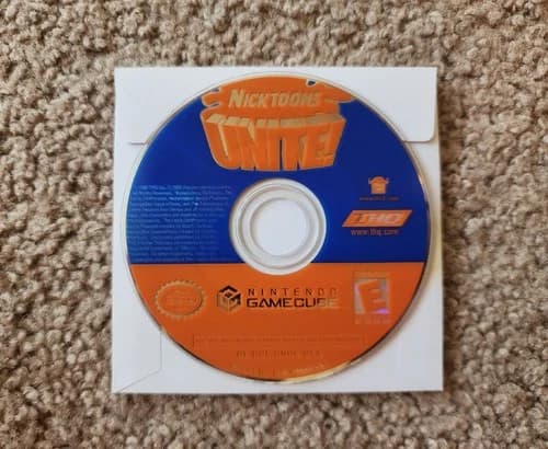 Nicktoons Unite (Nintendo GameCube, 2005) Disc Only