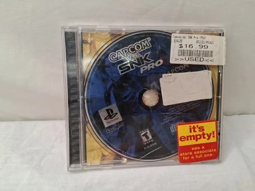Capcom vs. SNK Pro (Sony PlayStation 1, 2002) Disc Only Not Tested Sold As Is